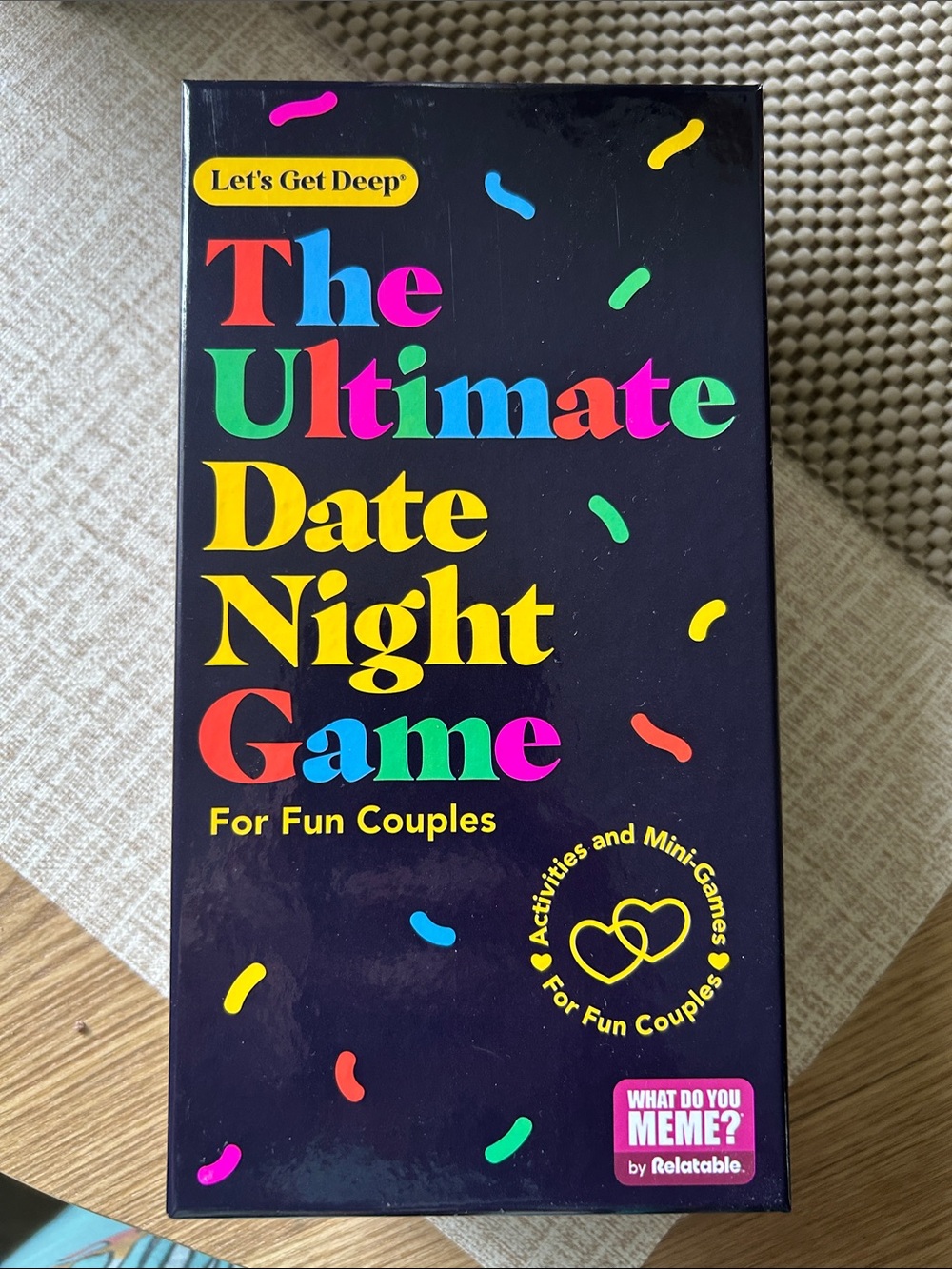 The Ultimate Date Night Game - Black